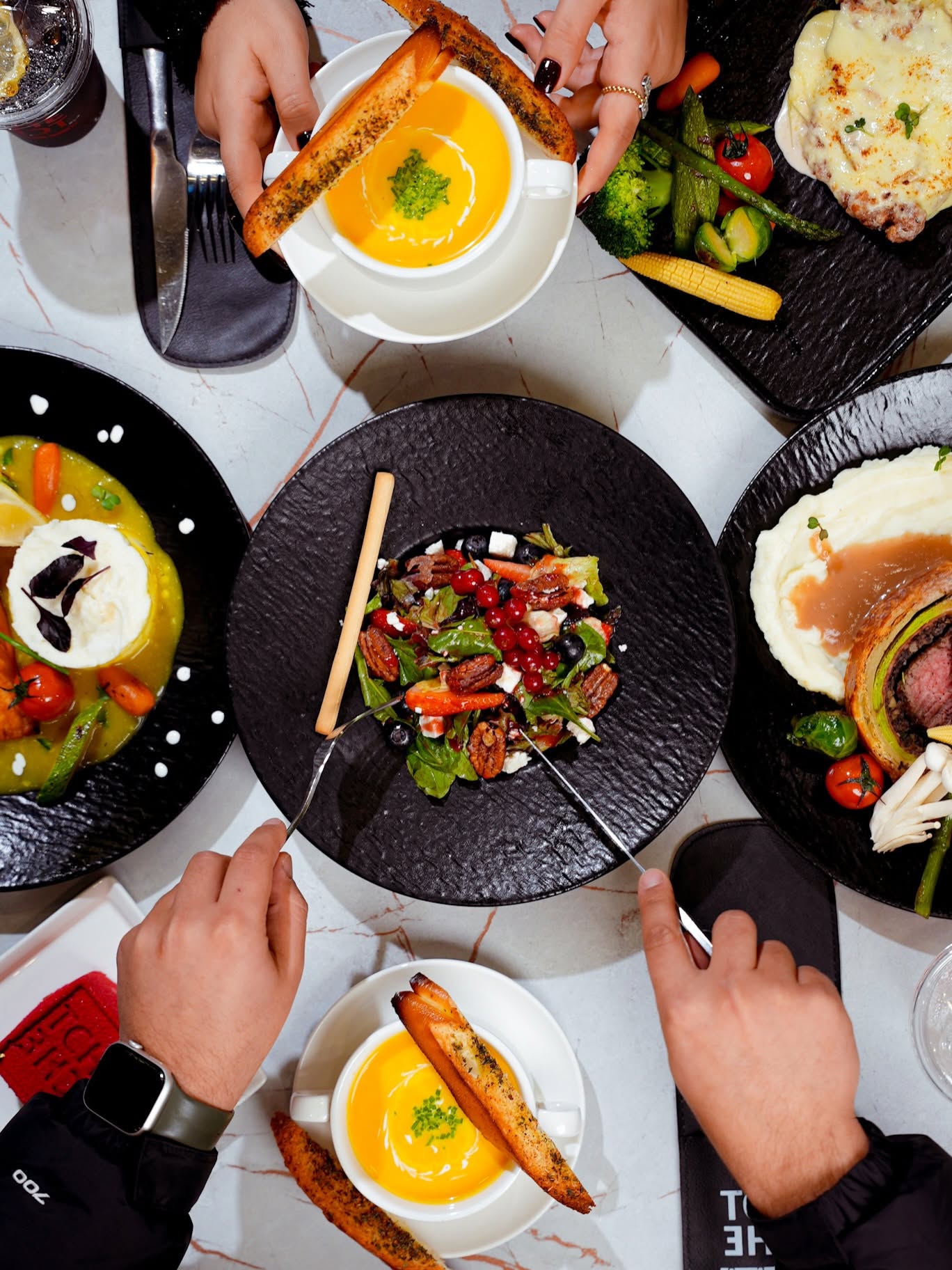 Fresh Salads and Appetizers Tche Tche Cafe Menu