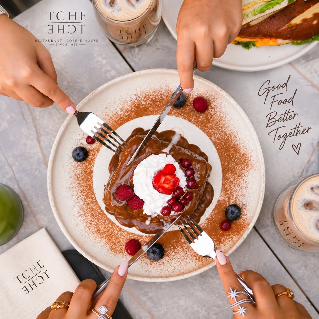 Specialty Espresso Coffee and Hot Beverages Tche Tche Cafe