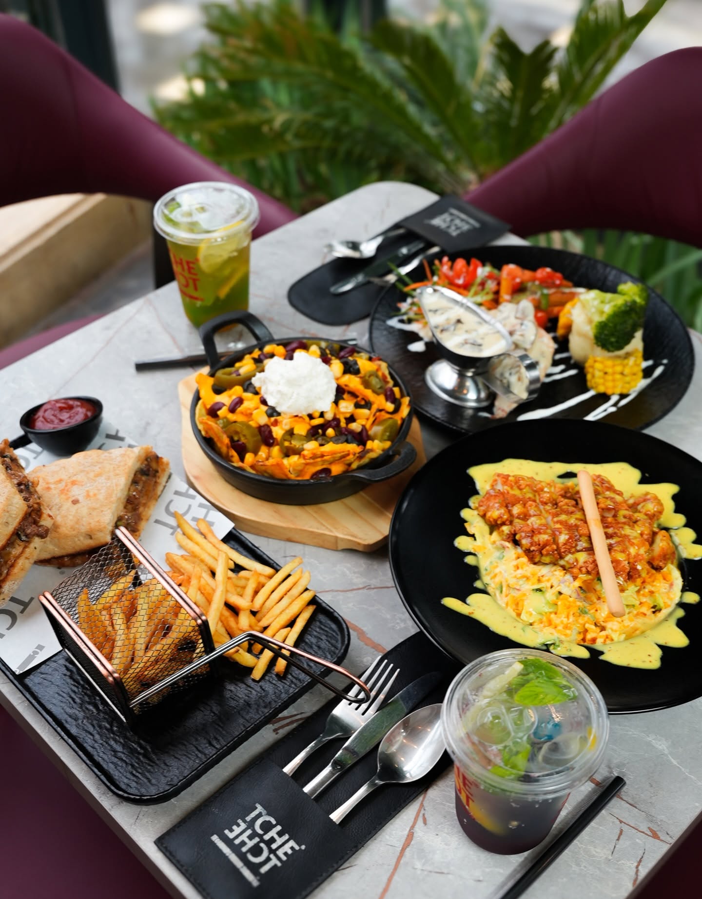 Fresh Desserts and Bakery Selection Tche Tche
